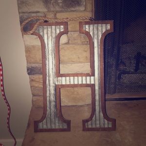 Tin "H" Door Hanger